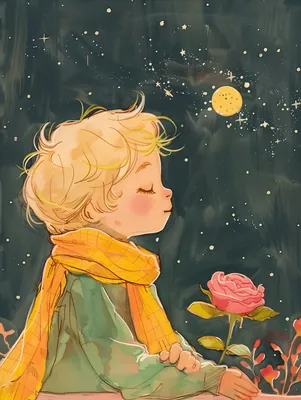 The Little Prince Inspired Poster