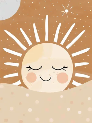 Boho Sun Poster