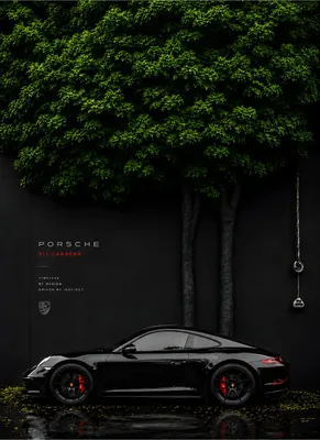 Porsche 911 Carrera Poster