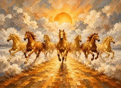 Seven Horses poster for Office