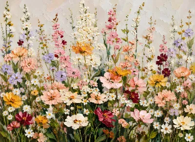 Wildflower Meadow poster for Living Room