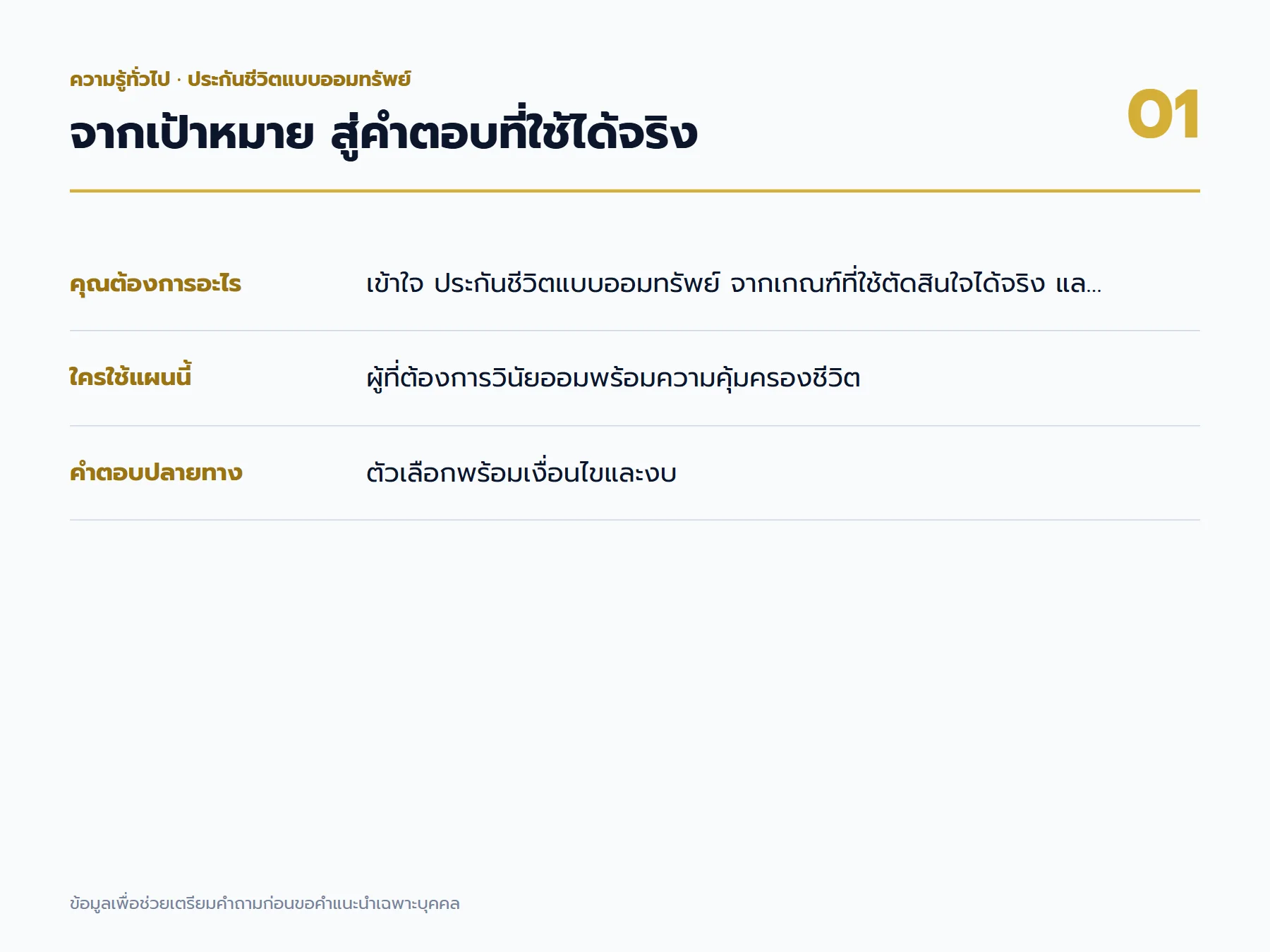 ประกันชีวิตแบบออมทรัพย์: แผนที่เป้าหมายและผลลัพธ์สำหรับผู้ที่ต้องการวินัยออมพร้อมความคุ้มครองชีวิต