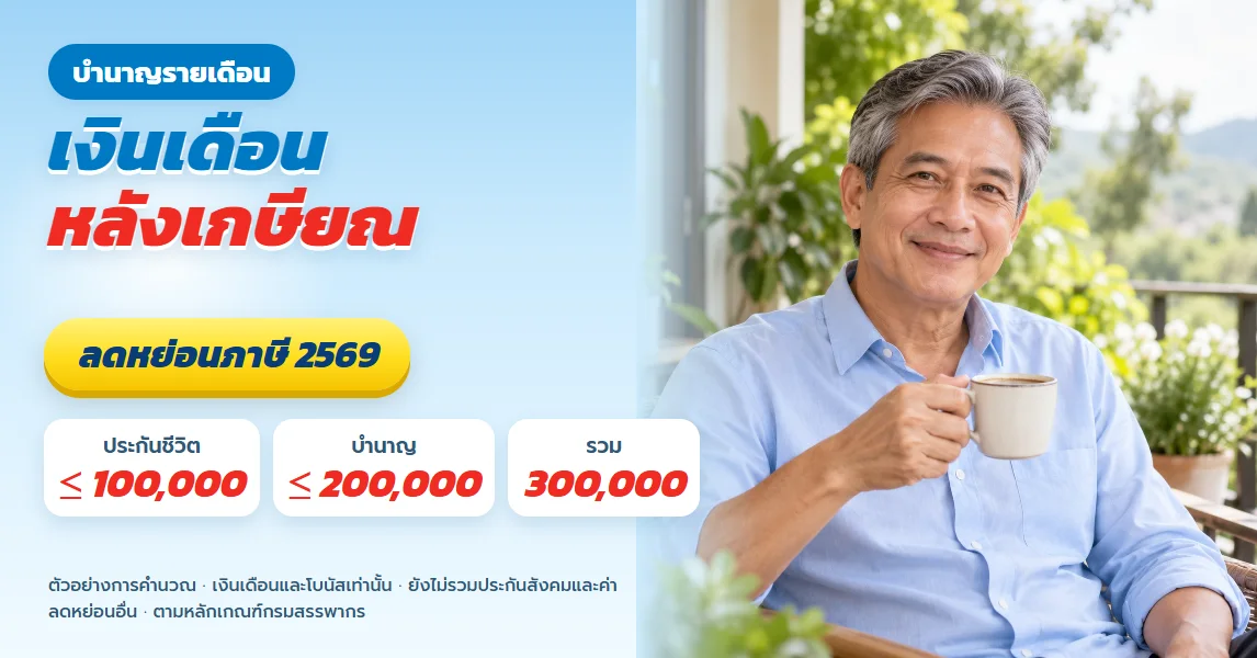 ประกันชีวิตคู่บำนาญ อยากได้บำนาญรายเดือนหลังเกษียณ ต้องทุนเท่าไร