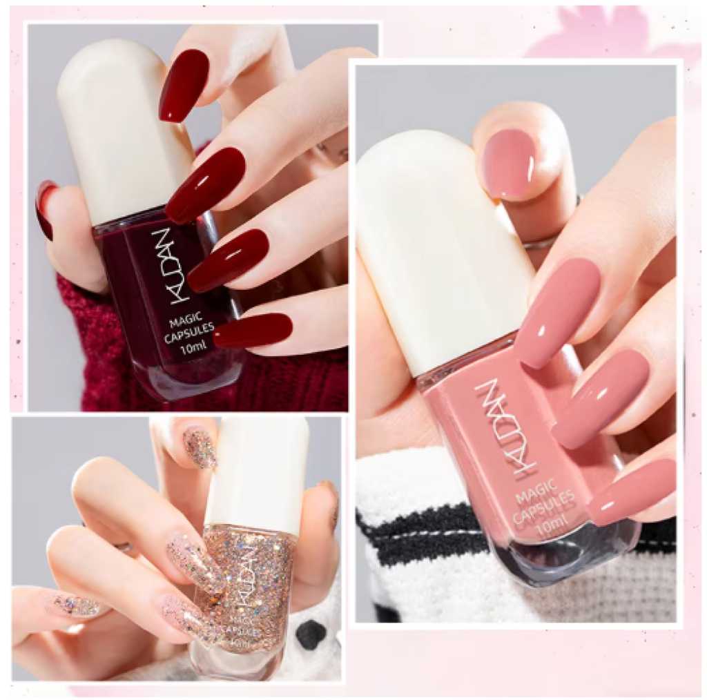 Capsules Glossy Long-Lasting nailpolish