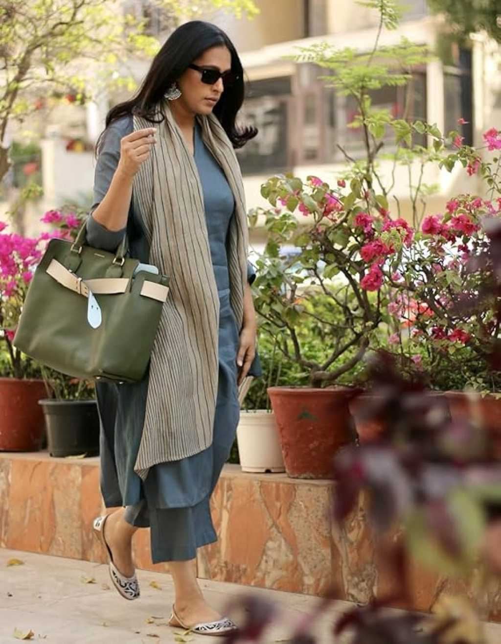 ANNI DESIGNER Purple Kurta Set