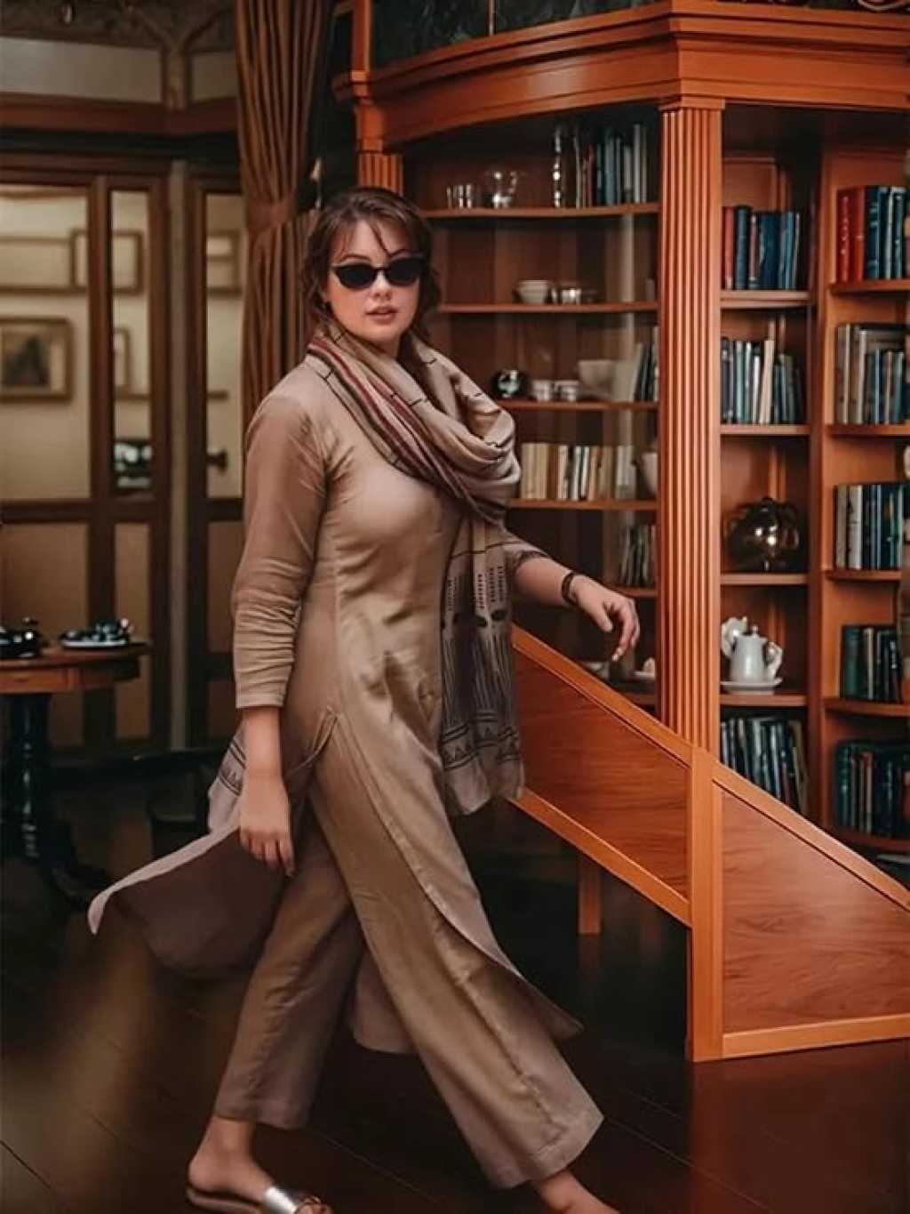 Klosia Printed Kurta Palazzo Set