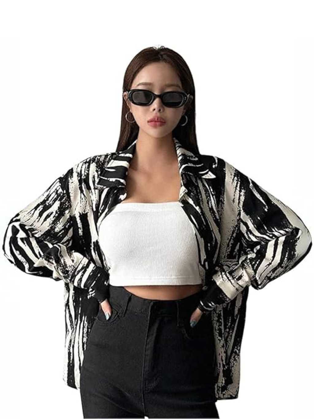 GRECIILOOKS Oversized Shirt 