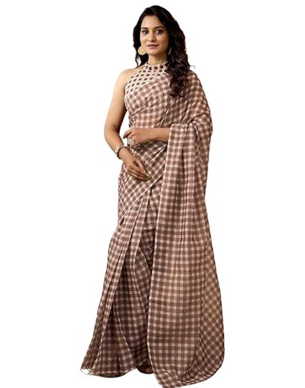 SIRIL Chanderi Printed Saree
