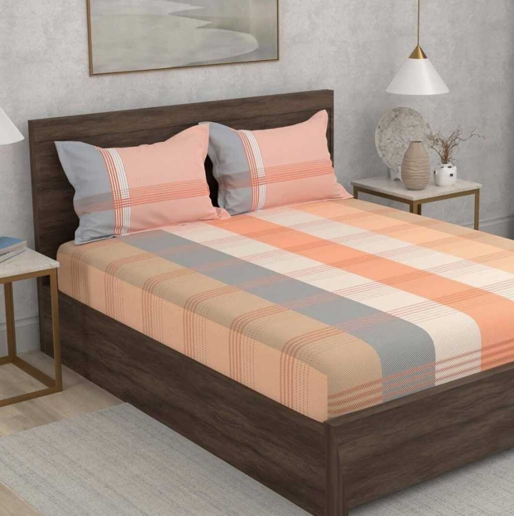 Portico New York Super King Size Flat Bedsheet
