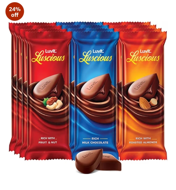 LUSCIOUS MILK CHOCOLATES BAR
