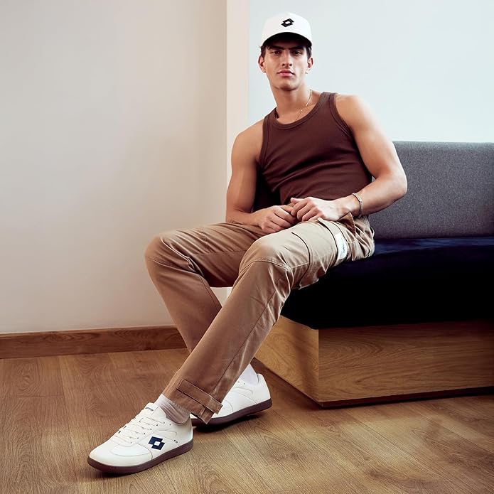 Lotto Mens Mavin Court Sneaker