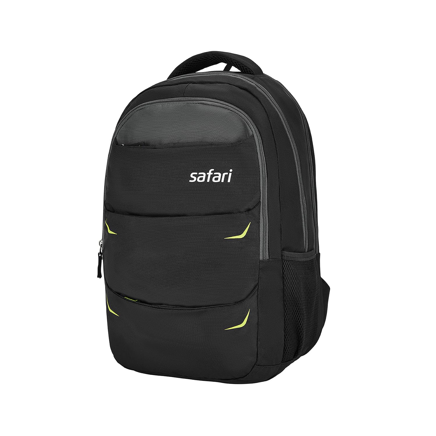 Safari Omega Spacious/Large 5 Compartment Laptop Backpack With Raincover, College Bag, Travel Bag For Unisex, Navy Blue, 30 Litre