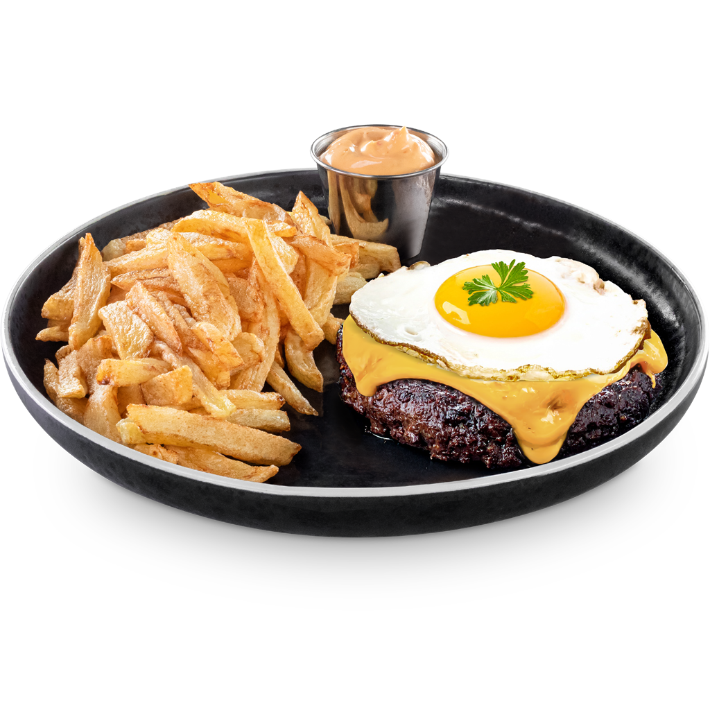 Steak à cheval