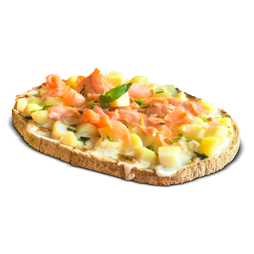 Bruschetta la Saumon