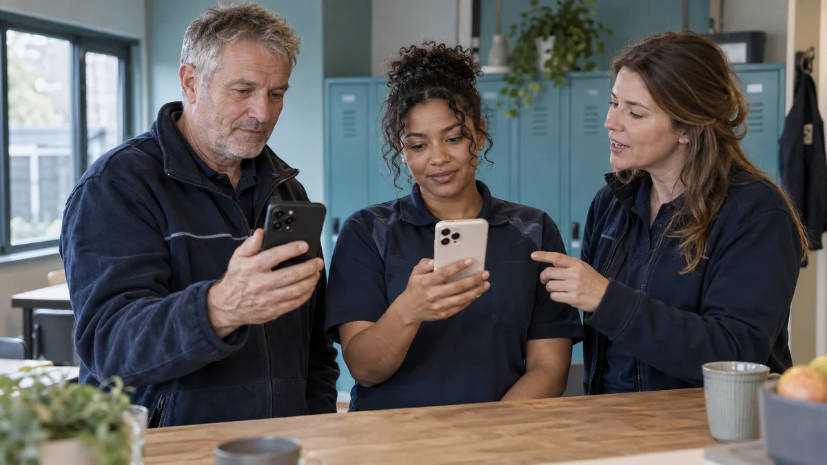 Een medewerkersapp invoeren: voorbeeldplan voor de eerste 30 dagen
