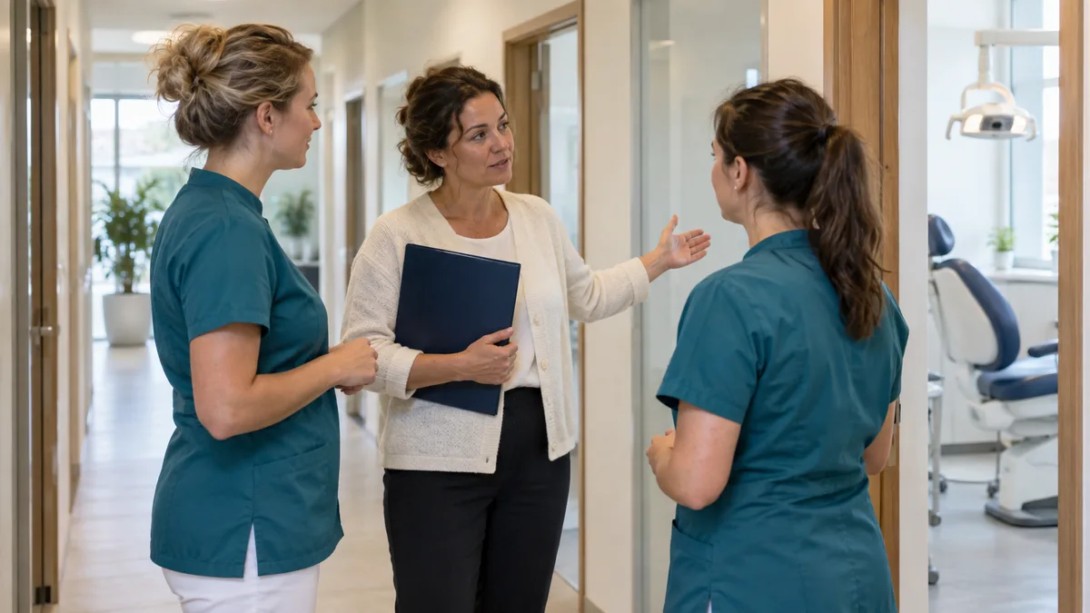 Personeelsplanning in de tandartspraktijk: teams en kamers afstemmen