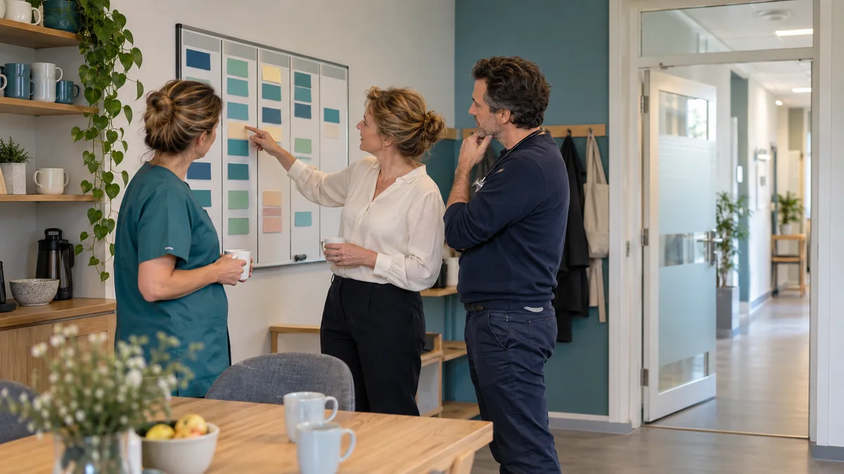 Een personeelsrooster voor de huisartsenpraktijk maken