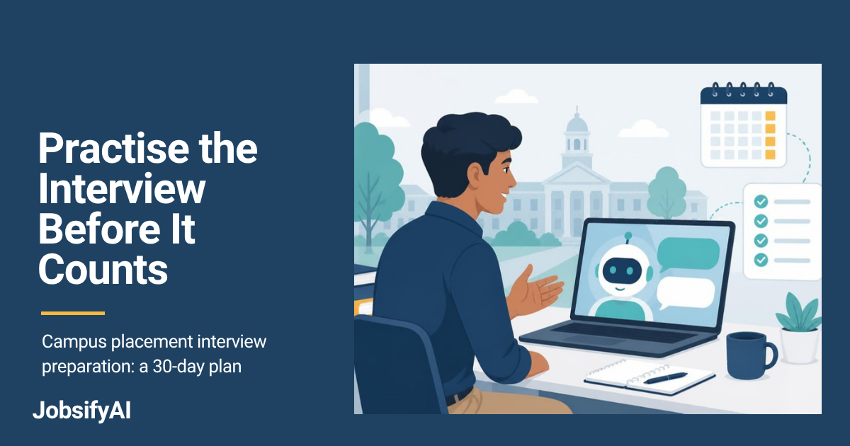 Campus Placement Interview Preparation: A 30-Day Plan