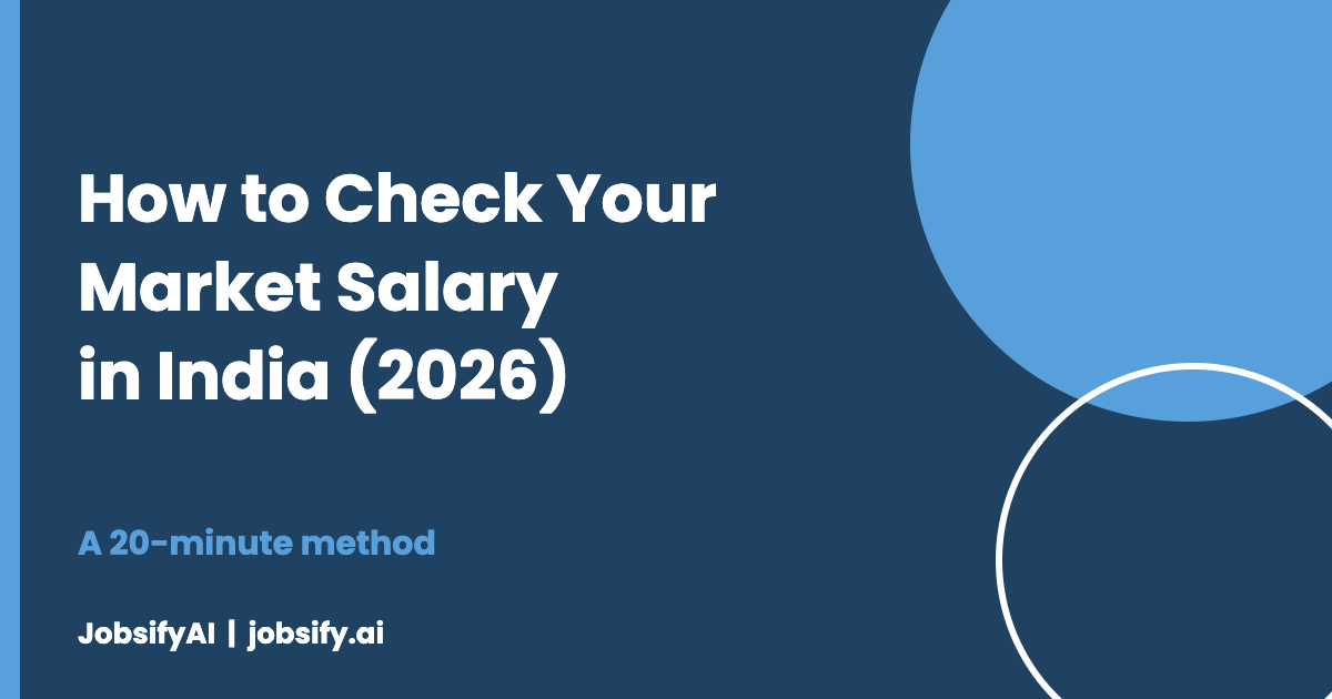 How to Check Your Market Salary in India: A 2026 Guide