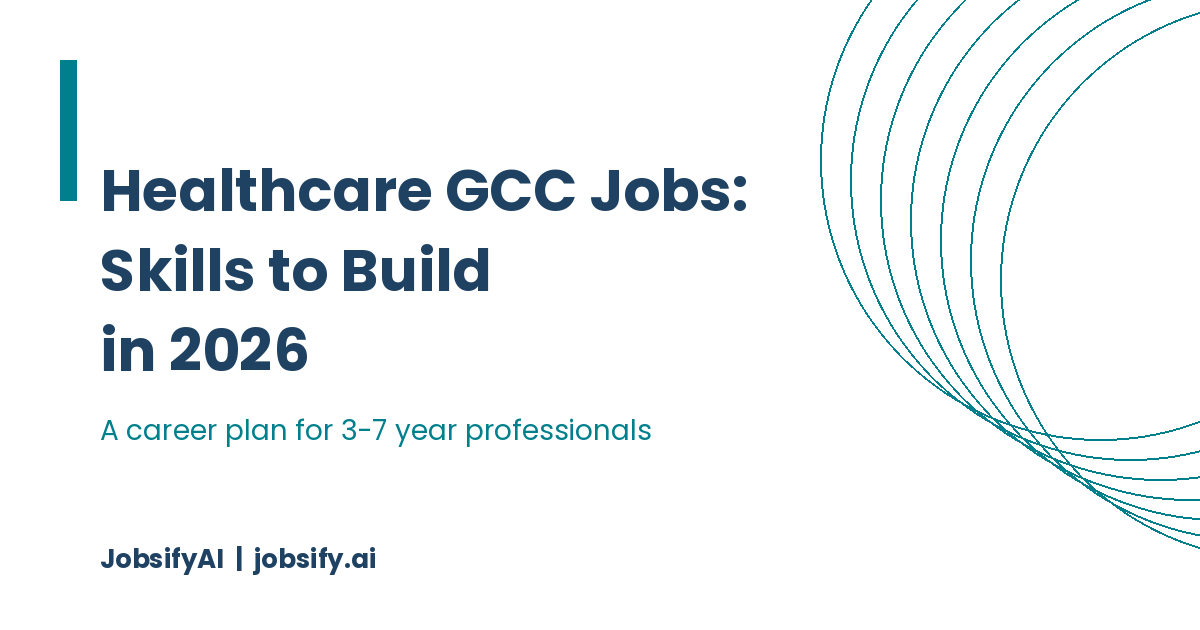 Healthcare GCC Jobs India: Skills for 3-7 Year Pros