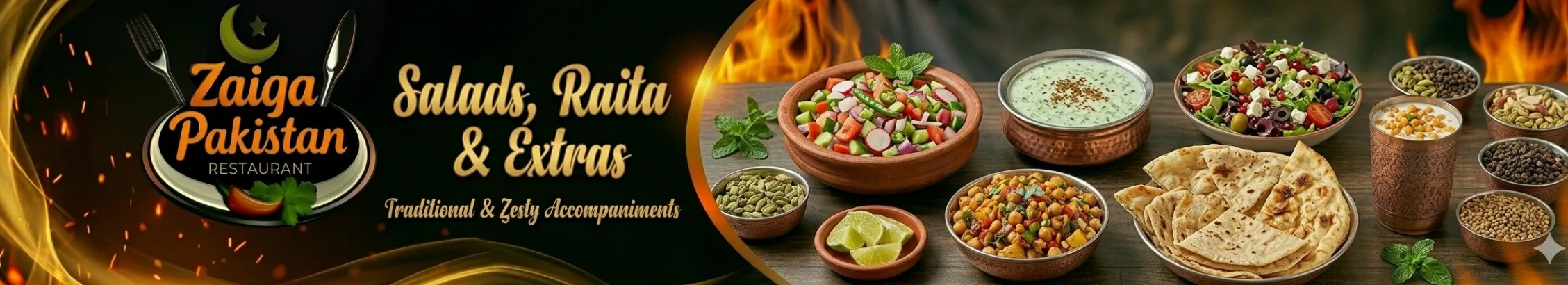 Salads, Raita & Extras