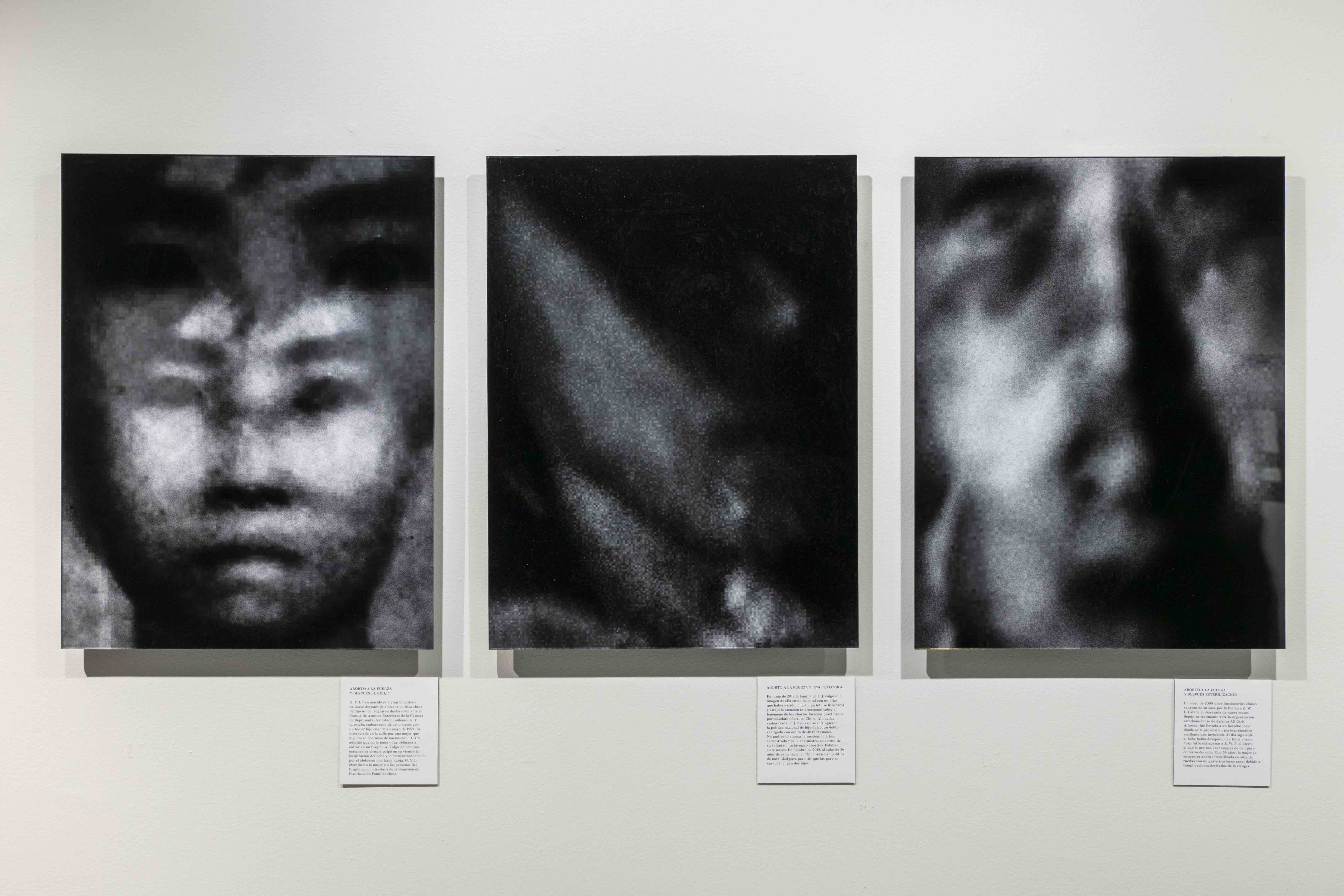 Laia Abril, vista de instalación, On Abortion, Centro de la Imagen, 2019. Foto: Elic Herrera