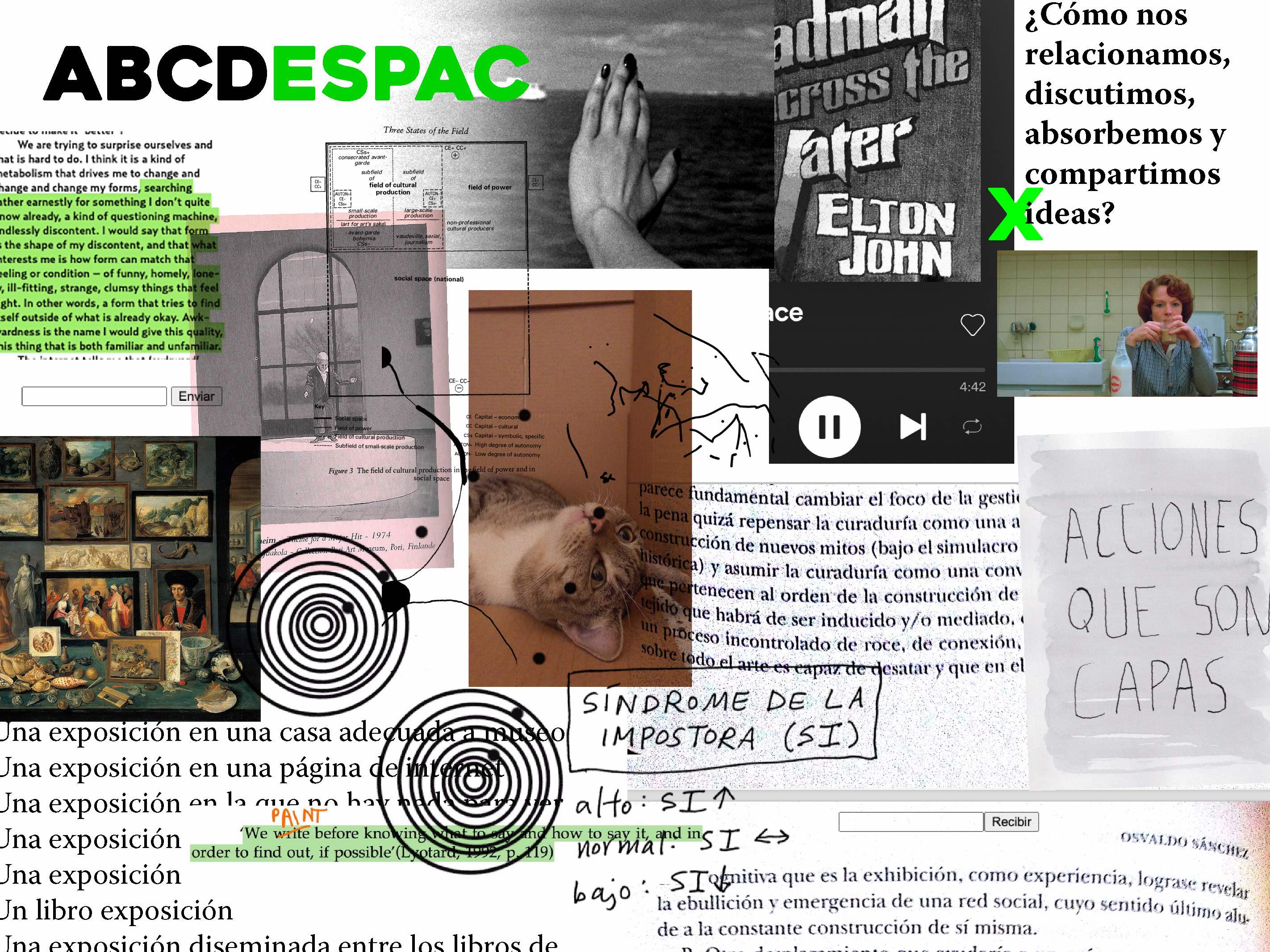 Collaborations in ABCDESPAC’s Open Process. Available on www.espac.org.mx/ABCDESPAC. Courtesy of ESPAC. 