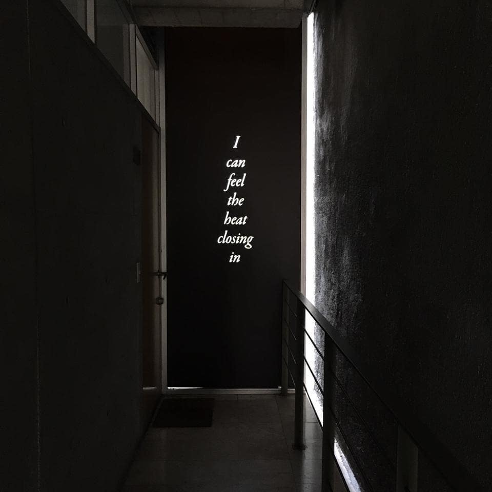 Andrés Gómez Servín, I can feel the heat closing in, 2021, Cortesía del artista