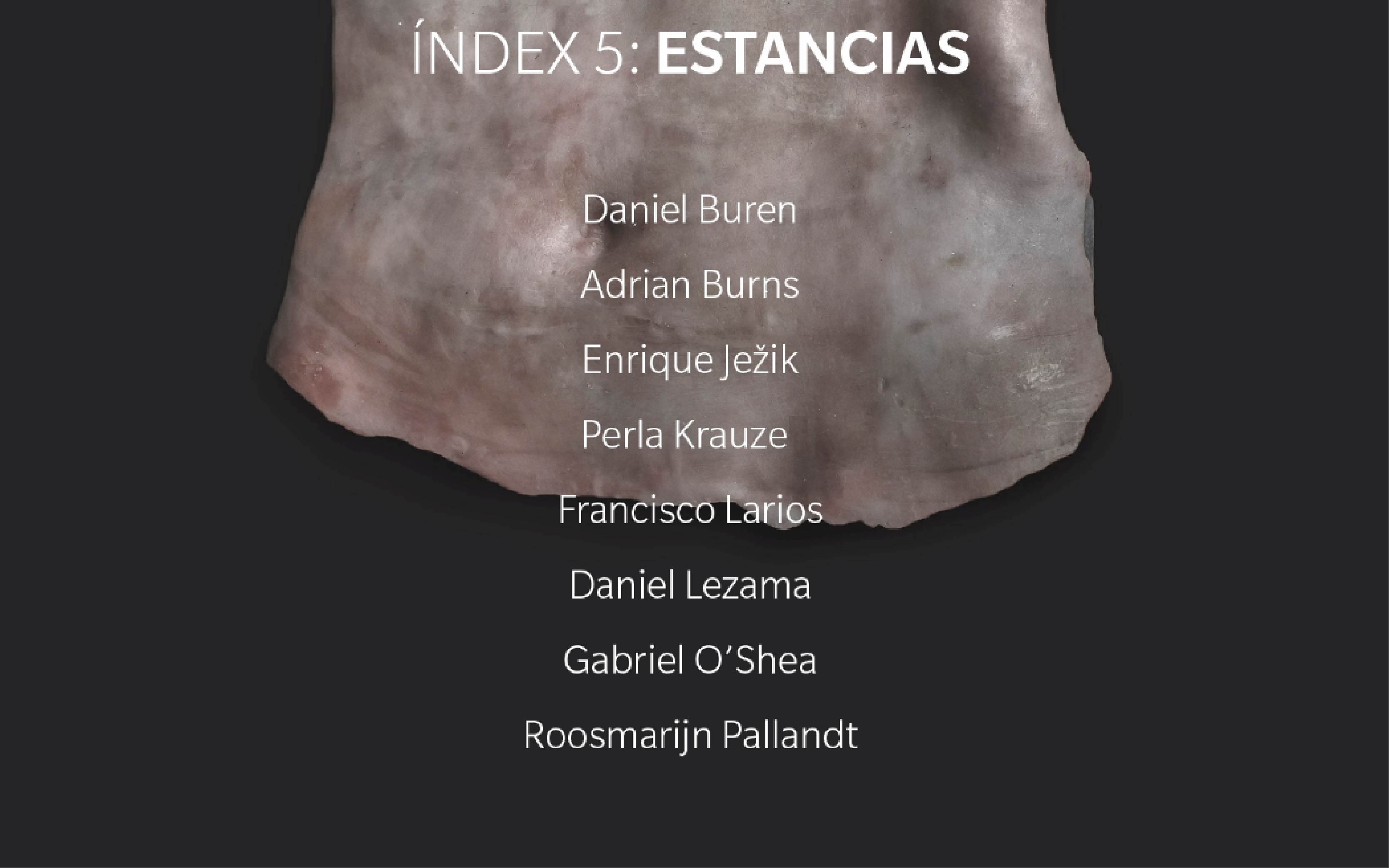Índex 5: Estancias | Elvira Smeke | Raymundo Sesma