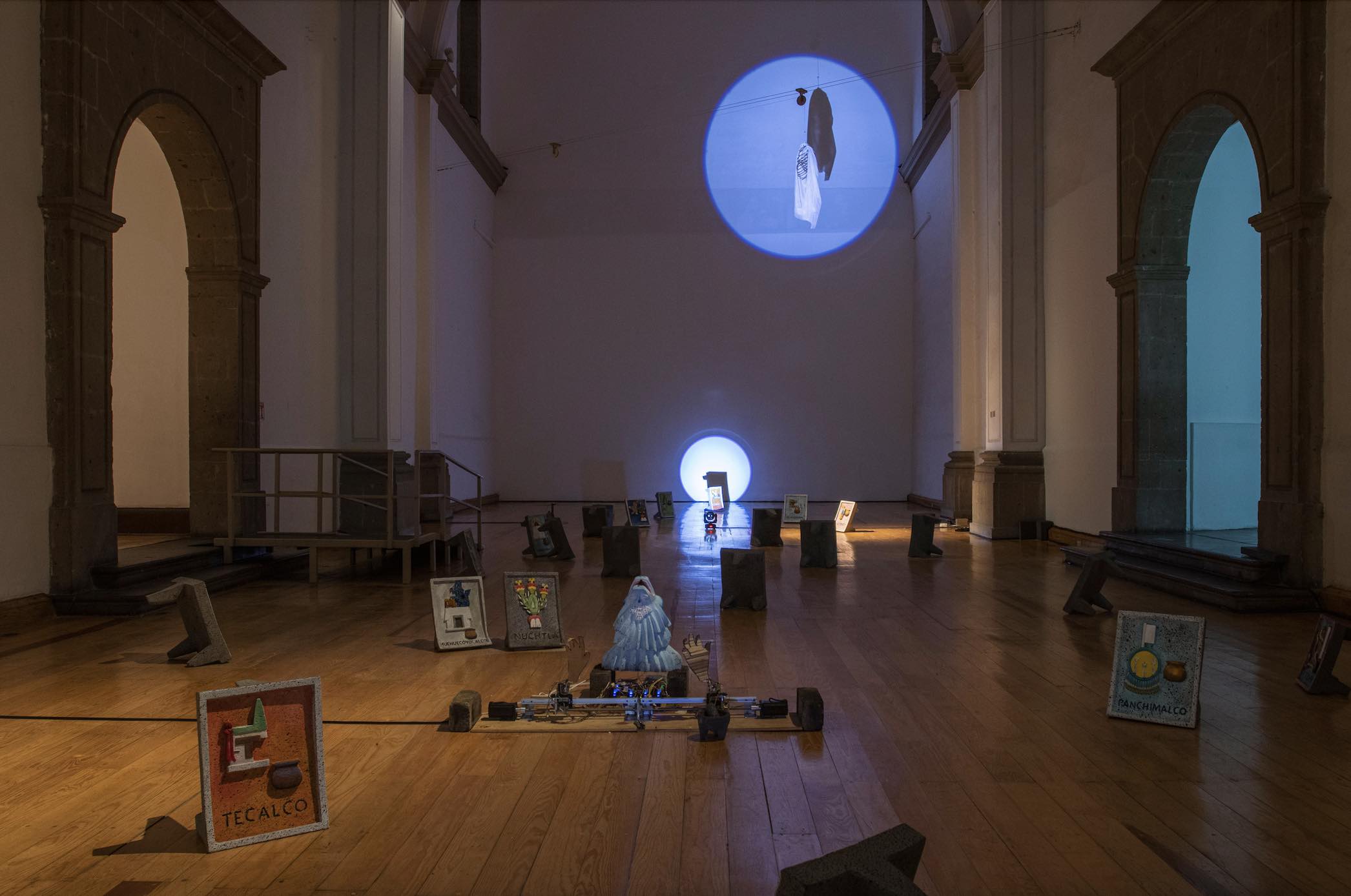 Fernando Palma Rodríguez en « Escucha Profunda », Laboratorio Arte Alameda, 2021. Cortesía del artista y Gaga Galería. Foto: Erik López