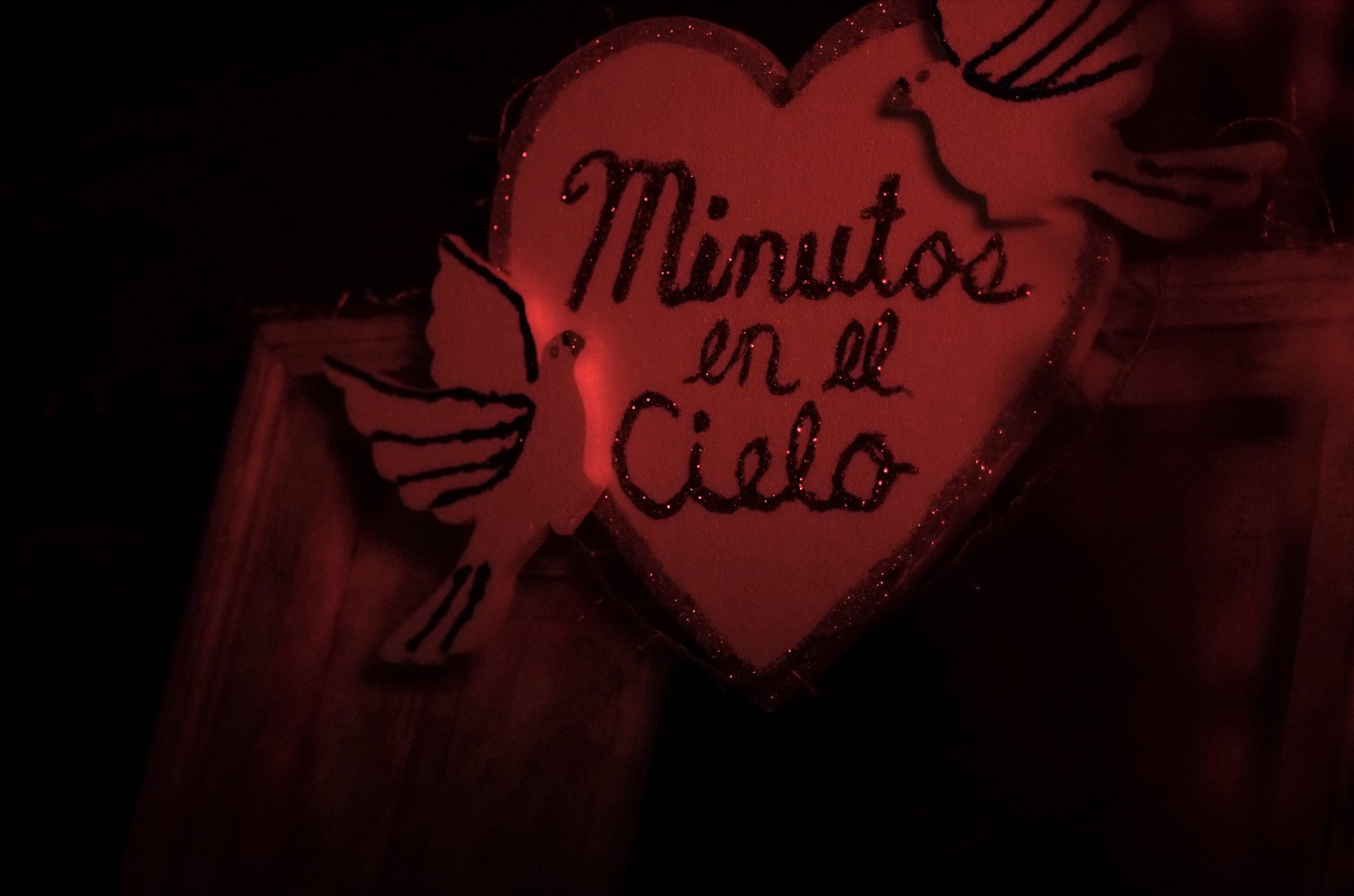 Cosa Rapozo, Registro de la instalación Minutos en el cielo, 2019. Cortesía de la artista