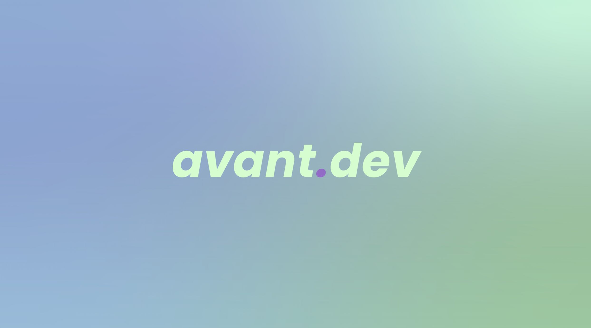 Avant.Dev