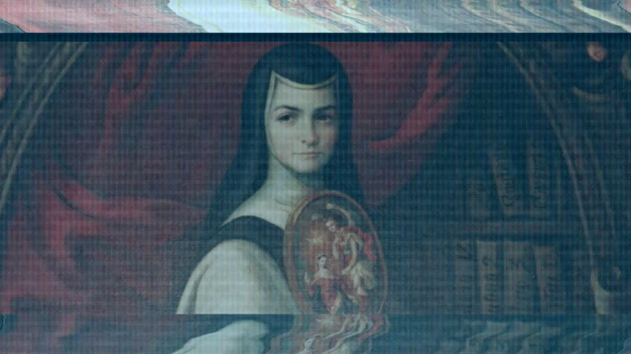 Videomapping de la celda de Sor Juana