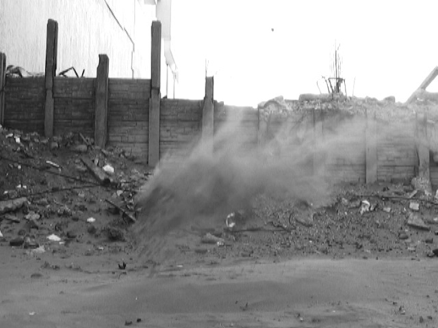 Calixto Ramírez, Escultura informe, 2009, Still de video. Cortesía del artista