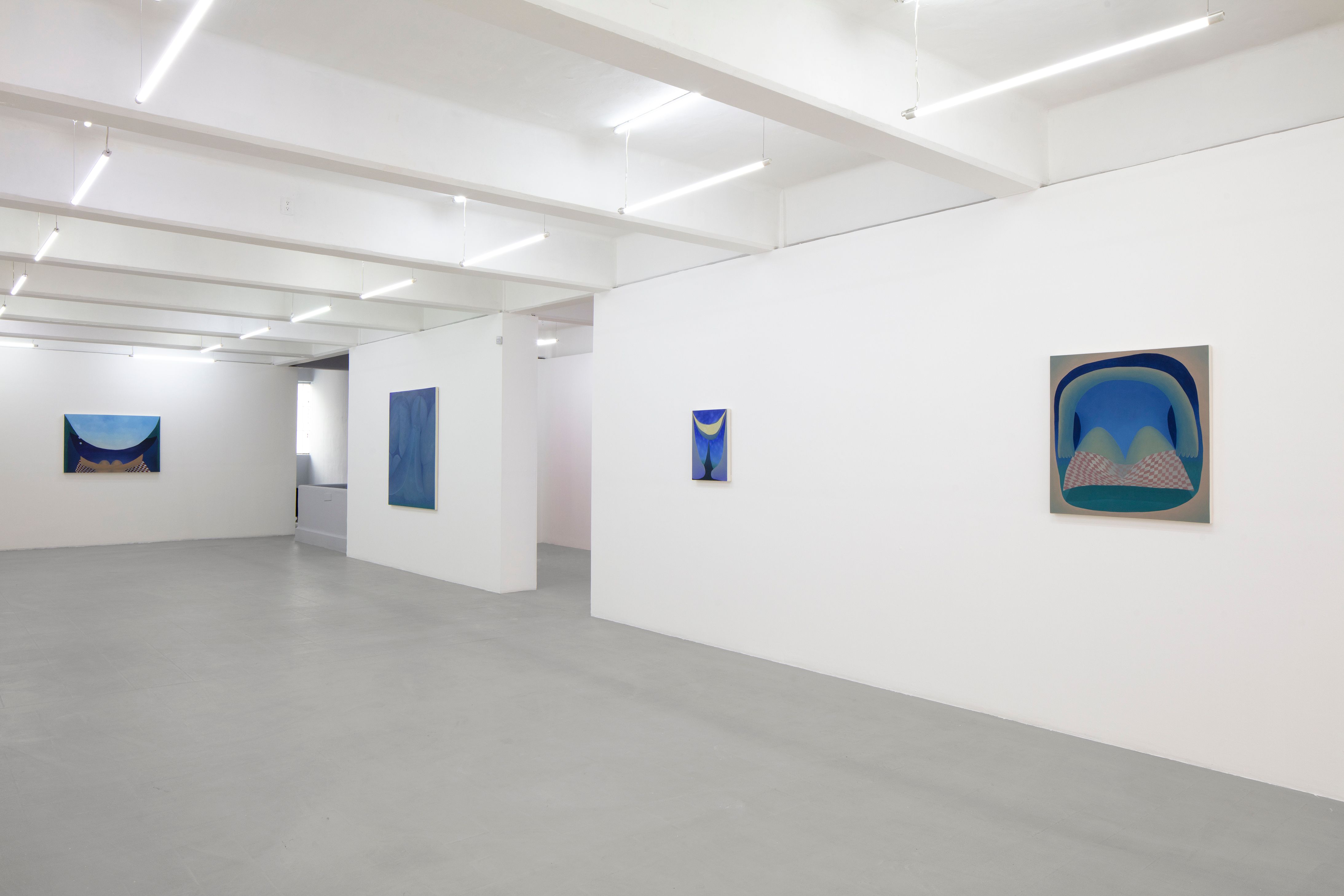 To Remain Bluish: On Othiana Roffiel's 'Rehearsal of Becoming' at Karen Huber Gallery