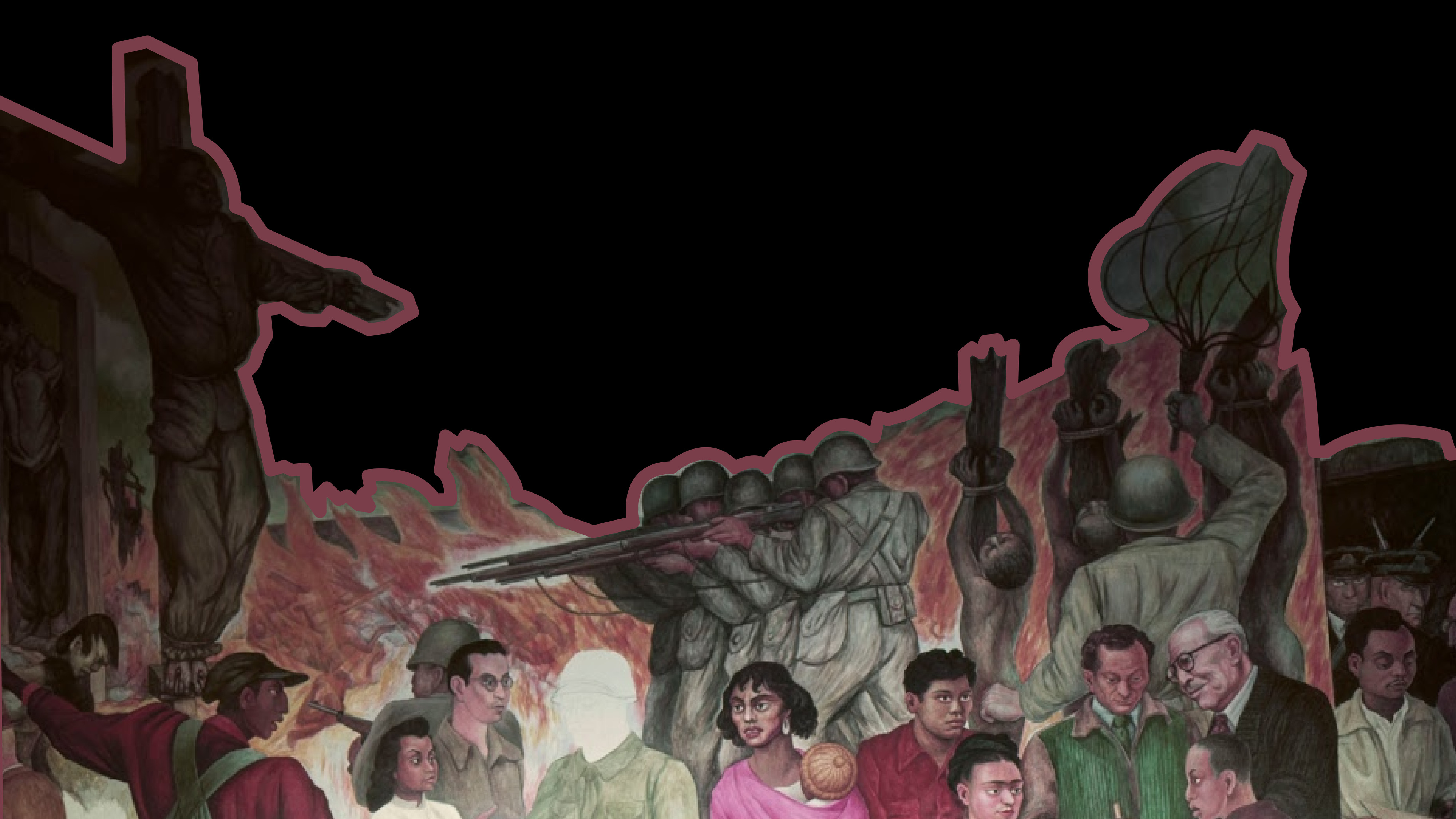 El Mural Perdido: "Pesadilla de guerra, sueño de paz"