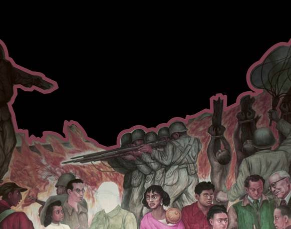 El Mural Perdido: "Pesadilla de guerra, sueño de paz"