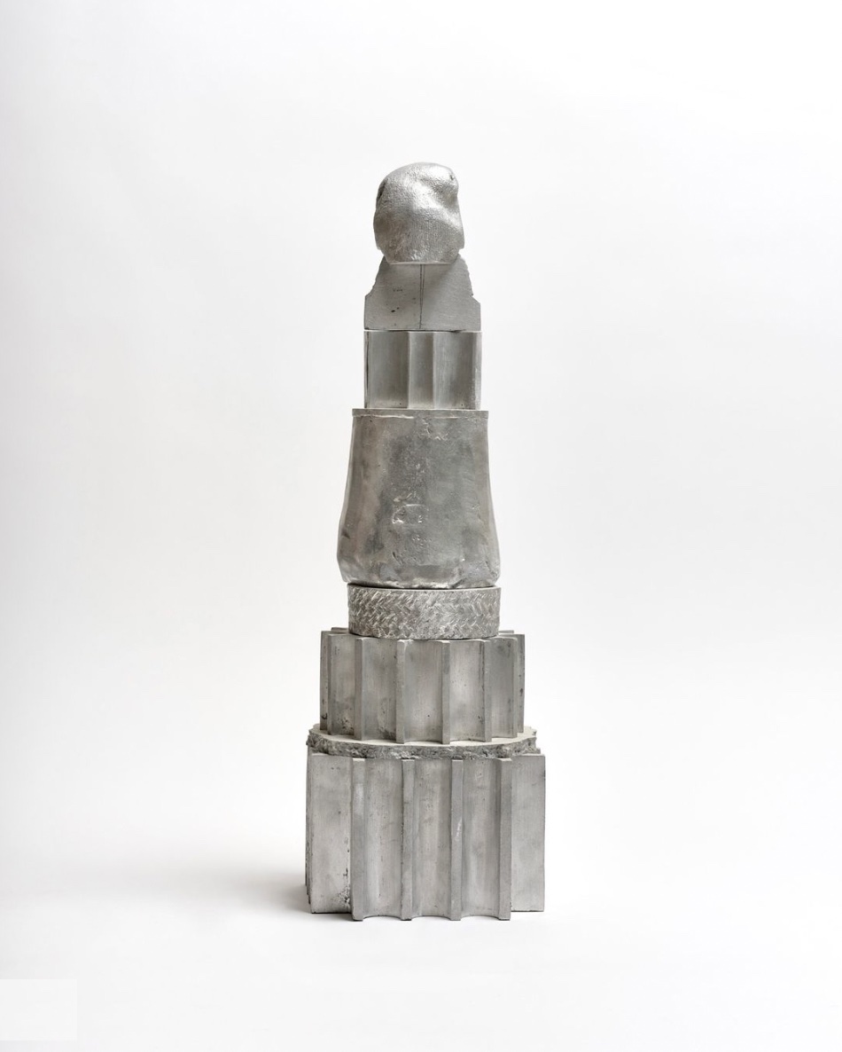 Pablo de Laborde Lascaris, Stack V, 2023, aluminium. Foto: Sergio López. 
