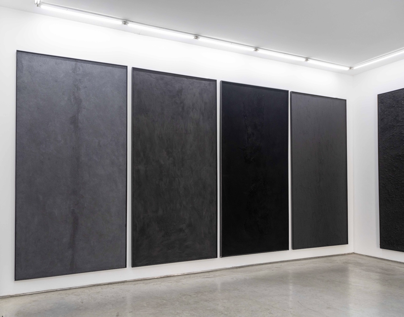 Exhibition view, ‘El negro’ by Beatriz Zamora. Courtesy of Galería Enrique Guerrero 