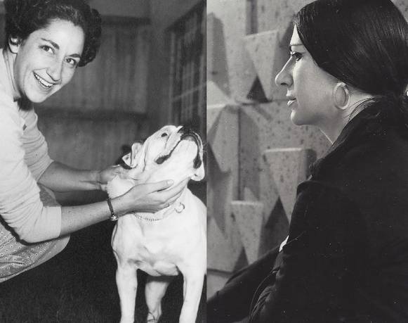 Ángela Gurría y Helen Escobedo