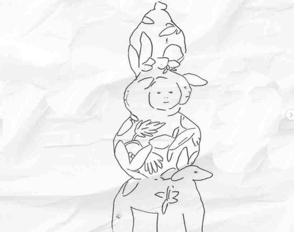 Skuichisaurio & Mabel en China