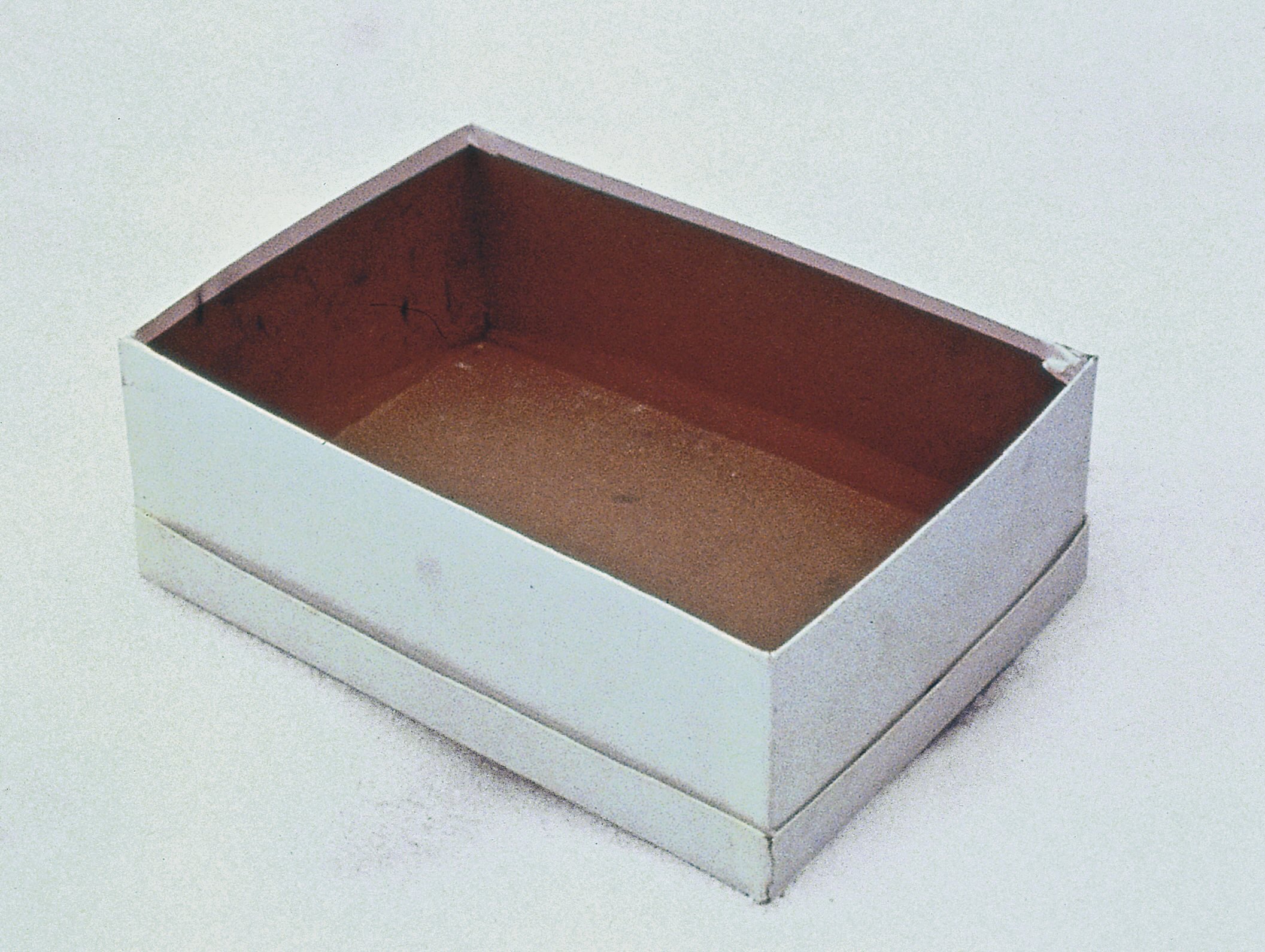 Gabriel Orozco, Empty Shoe Box (Caja vacía de zapatos), 1993. Cortesía del artista y Marian Goodman Gallery, Nueva York/París/Los Ángeles