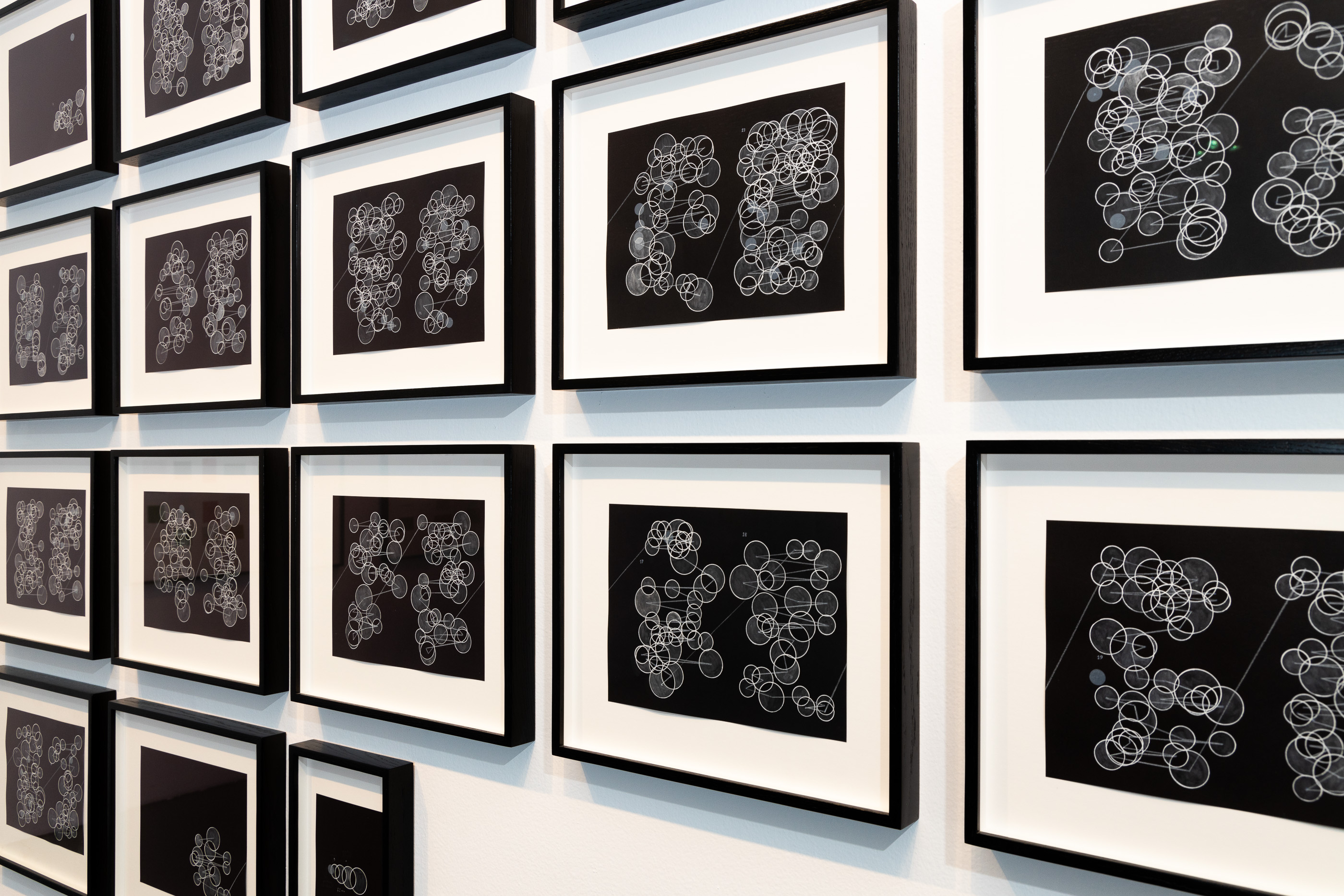 Verónica Gerber Bicecci, La estética del
silencio, 2018, Ficciones. Narratividad en el arte contemporáneo, installation view, Courtesy of the Centro Cultural de España en México. Photo: Marco Lara.
