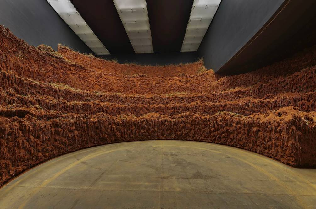 Las artes del monocultivo y los cuidados en el arte: "Espacio vientre" de Delcy Morelos en el MUAC