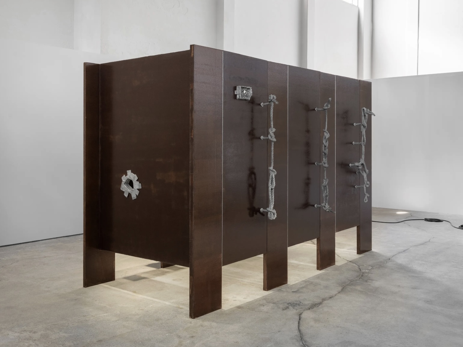 Tomás Diaz Cedeño, “Withdrawal”, PEANA. Exhibition view. Courtesy of the artist and the gallery