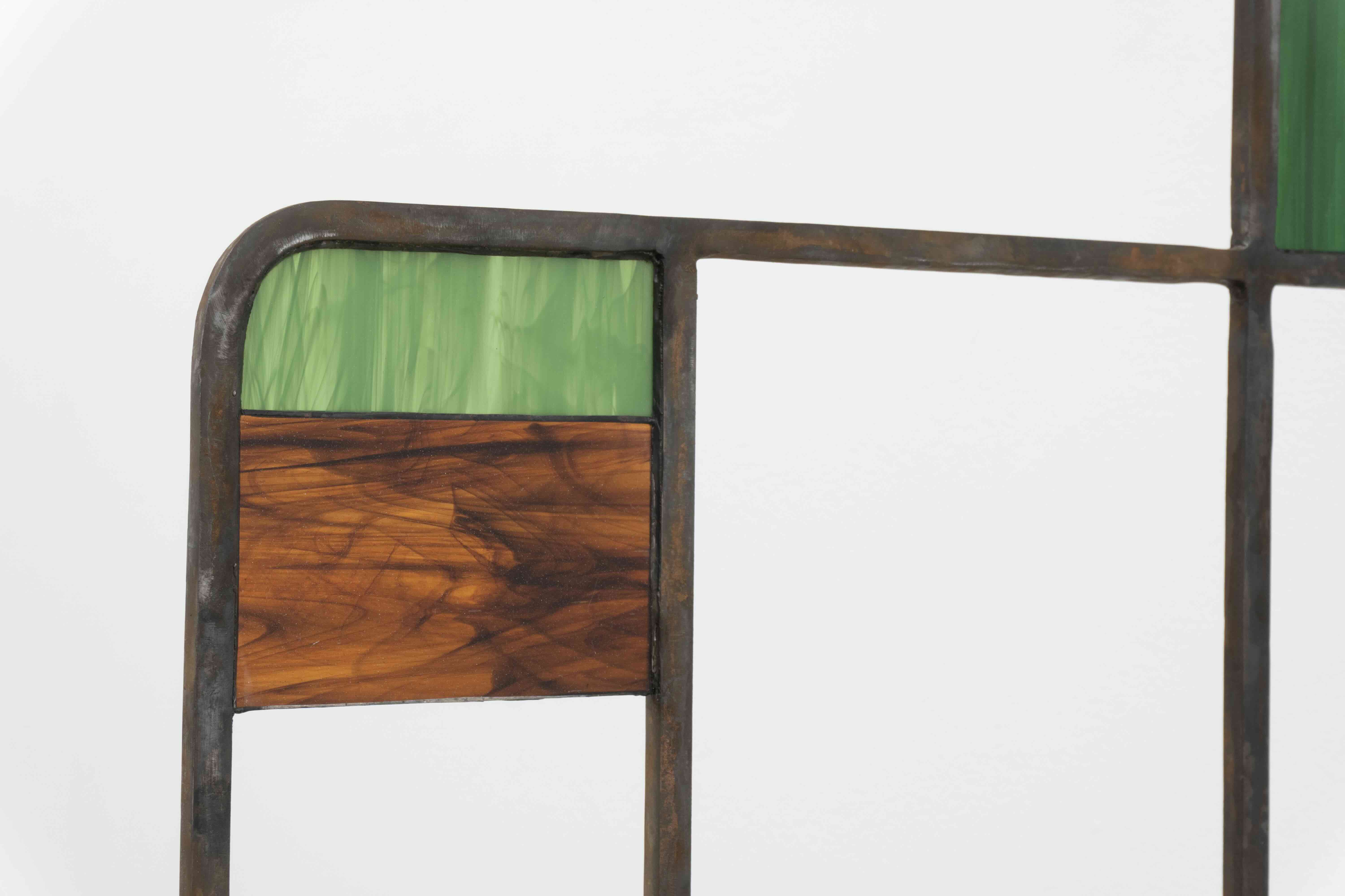 Cynthia Gutiérrez, Apparitions (detail), 2026. Iron, glass and wood. Courtesy of CURRO.
