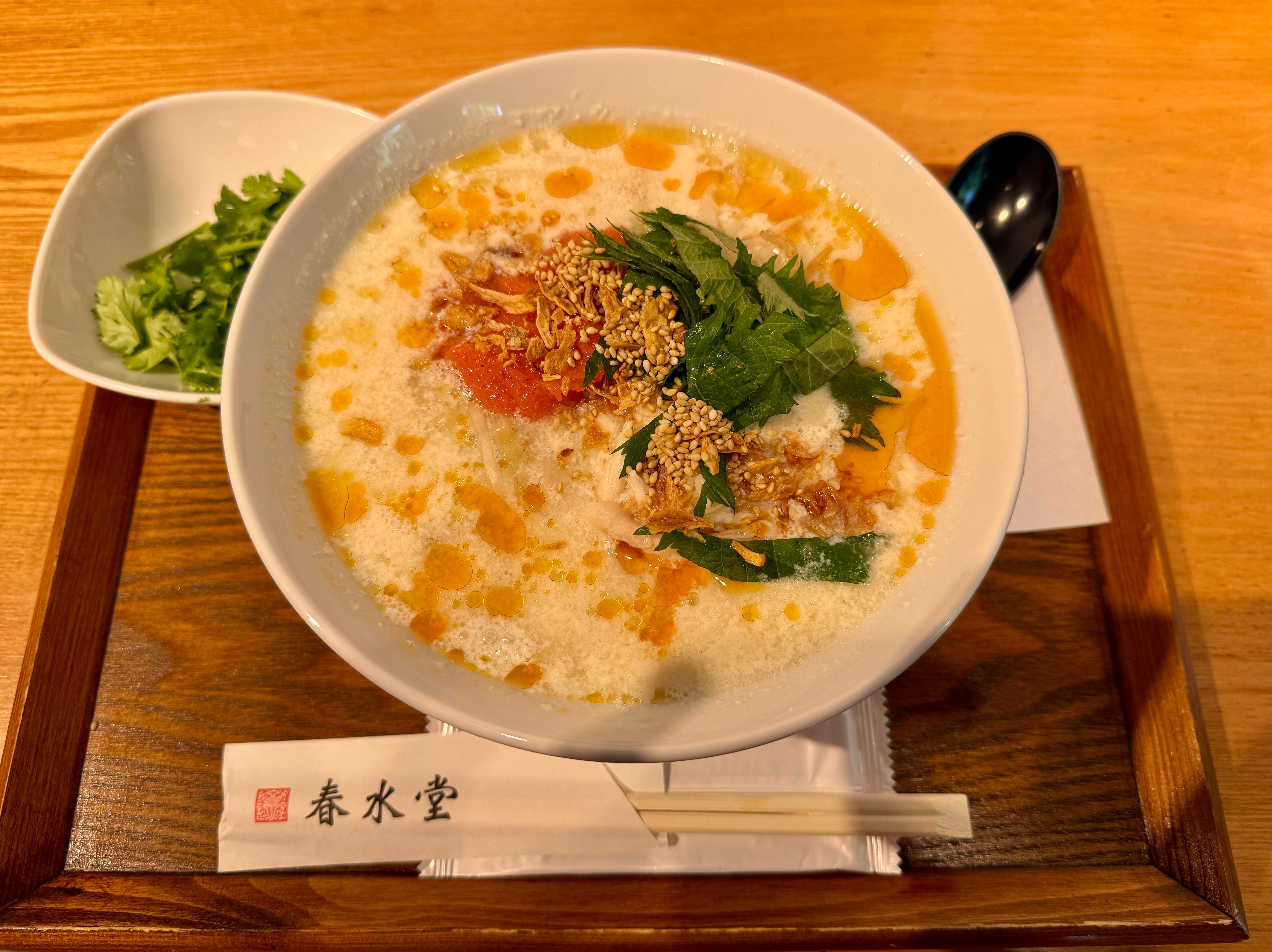 明太豆乳湯麺