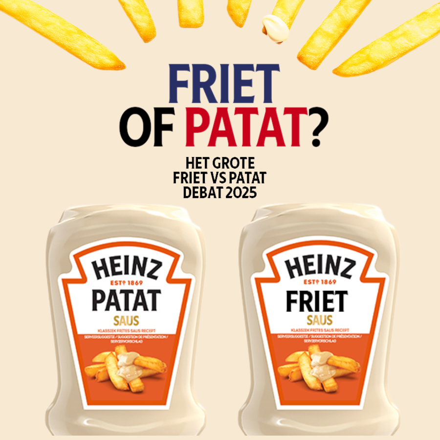 Heinz – Het Grote Friet vs Patat Debat 2025