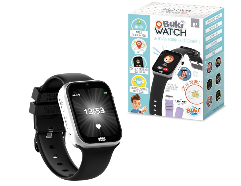 Buki Watch, la montre connectée et sécurisée !