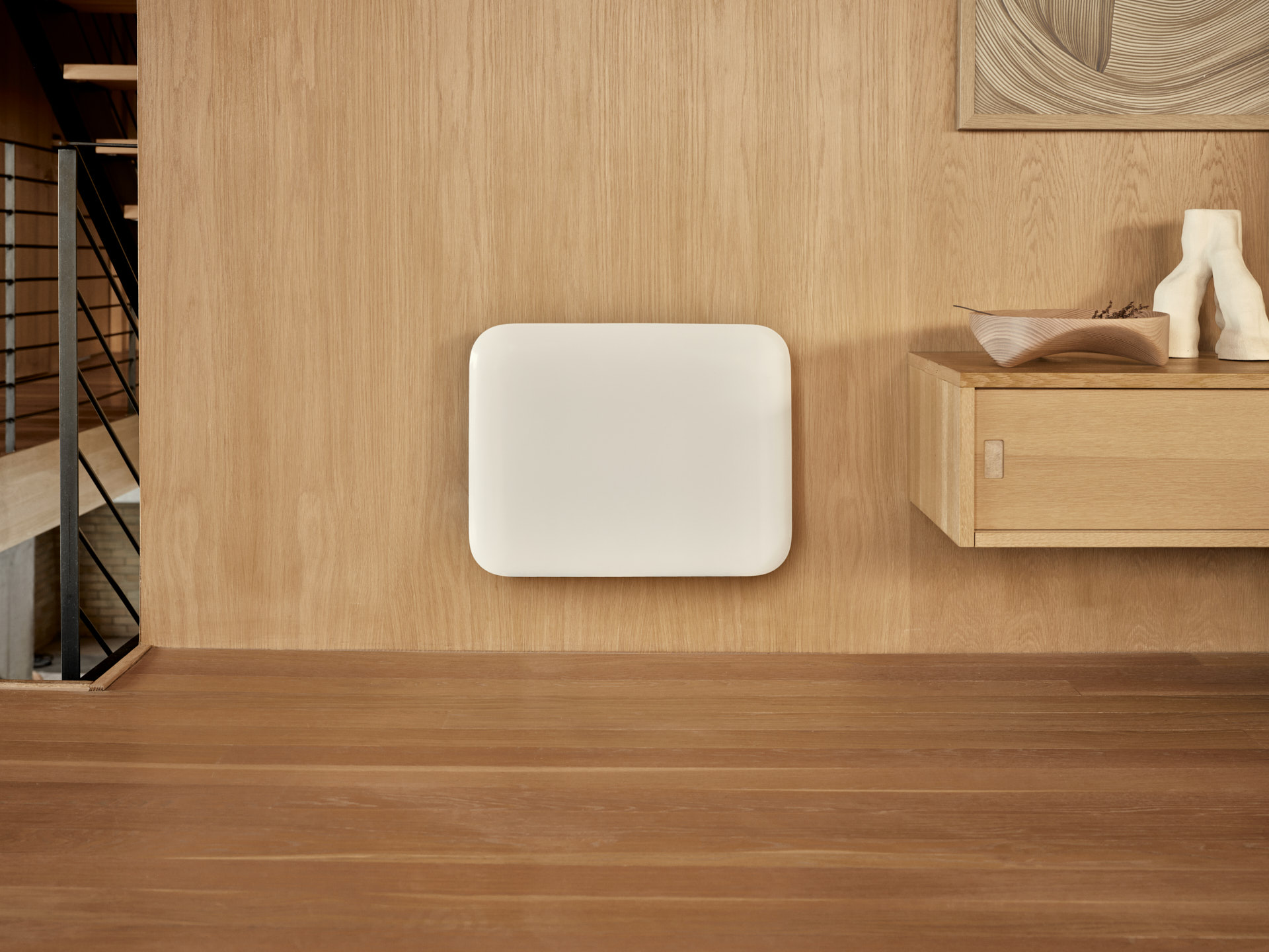 Mill Invisible Smart WiFi Panel Heater 400W - White